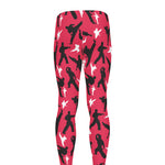 Karate Pattern Print Men's leggings