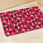 Karate Pattern Print Polyester Doormat