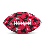 Karate Pattern Print Rugby Ball