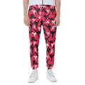 Karate Pattern Print Joggers
