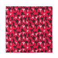Karate Pattern Print Silk Bandana