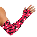 Karate Pattern Print Sun Protection Arm Sleeves