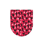 Karate Pattern Print Toilet Lid Cover