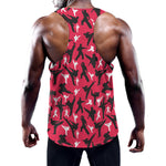 Karate Pattern Print Training Tank Top
