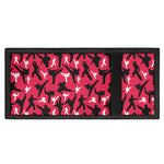Karate Pattern Print Trifold Wallet