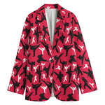 Karate Pattern Print Women's Blazer