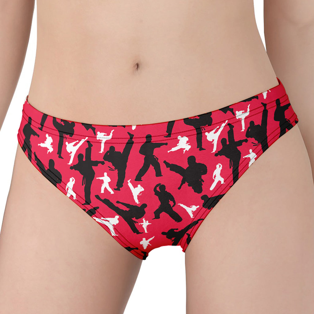 Karate Pattern Print Women's Panties