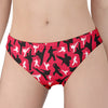 Karate Pattern Print Women's Panties