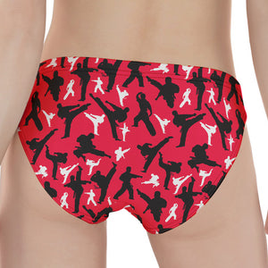 Karate Pattern Print Women's Panties