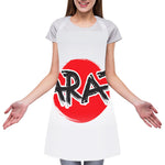 Karate Text Print Adjustable Apron