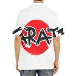 Karate Text Print Aloha Shirt