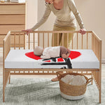 Karate Text Print Baby Crib Sheet