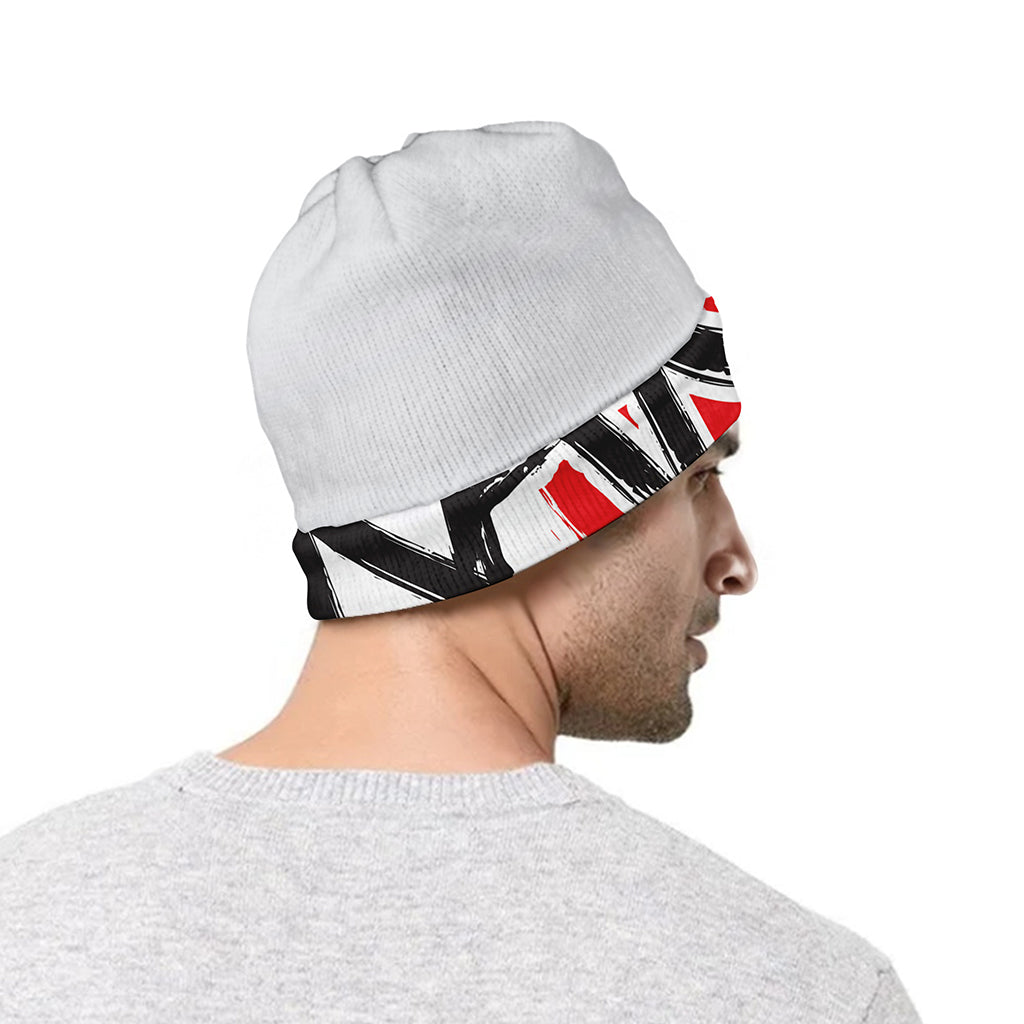 Karate Text Print Beanie