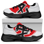 Karate Text Print Black Chunky Shoes
