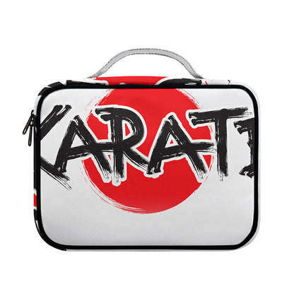 Karate Text Print Briefcase Bible Bag