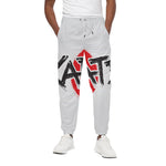 Karate Text Print Cotton Pants