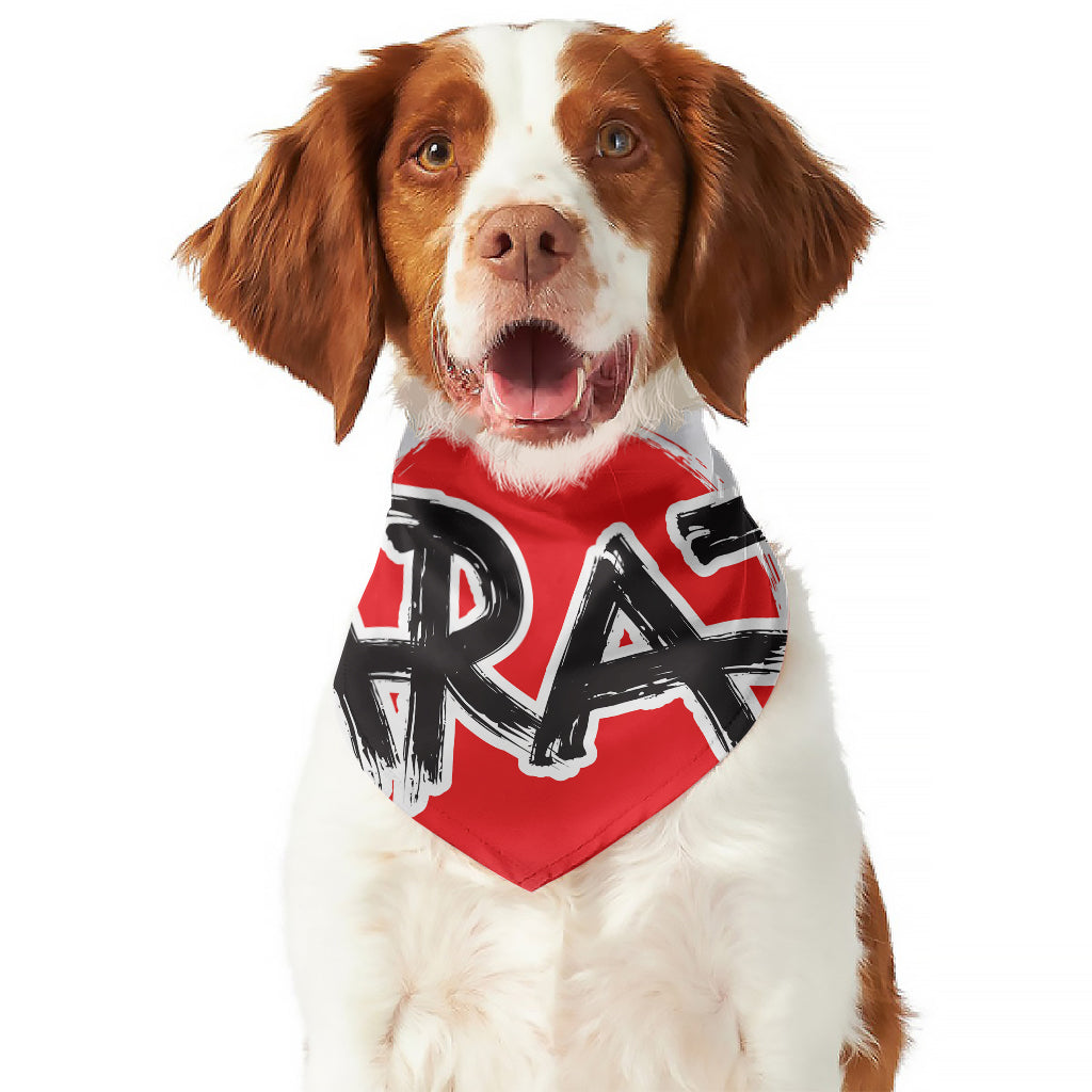 Karate Text Print Dog Bandana