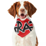 Karate Text Print Dog Bandana