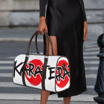 Karate Text Print Duffle Bag