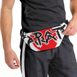Karate Text Print Fanny Pack