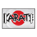 Karate Text Print Golf Cart Seat Cover