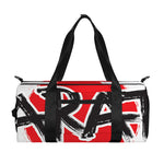 Karate Text Print Gym Bag