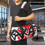 Karate Text Print Gym Bag