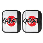 Karate Text Print Handle Covers