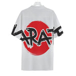 Karate Text Print Hawaiian Shirt