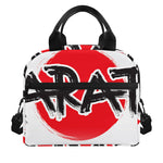 Karate Text Print Insulated Lunch Bag
