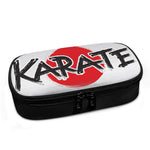 Karate Text Print Insulin Cooler Travel Case