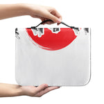 Karate Text Print Leather Bible Cover