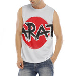 Karate Text Print Men's Fitness Tank Top