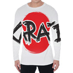 Karate Text Print Men's Long Sleeve T-Shirt