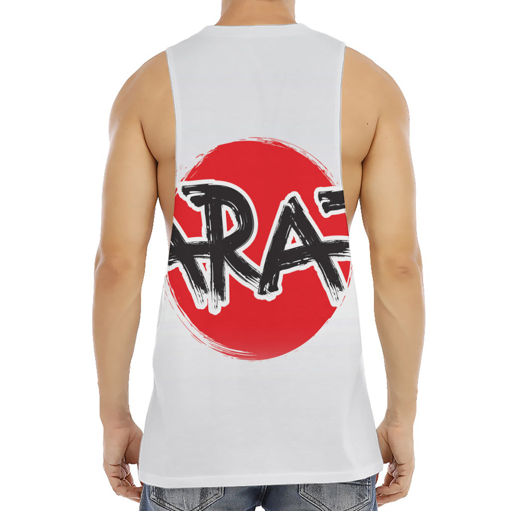 Karate Text Print Men's Muscle Tank Top