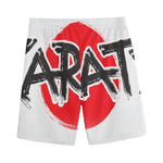 Karate Text Print Men's Sports Shorts