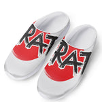 Karate Text Print Mesh Casual Shoes