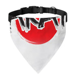 Karate Text Print Over The Collar Dog Bandana