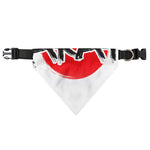 Karate Text Print Over The Collar Dog Bandana
