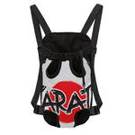 Karate Text Print Pet Carrier Backpack