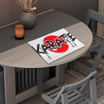 Karate Text Print Placemat