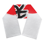 Karate Text Print Scarf
