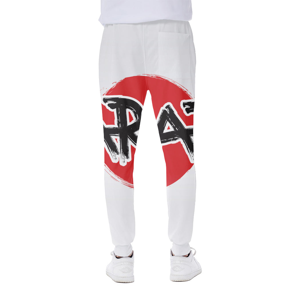 Karate Text Print Scuba Joggers