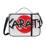 Karate Text Print Shoulder Strap Bible Bag