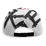 Karate Text Print Snapback Cap