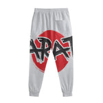 Karate Text Print Sweatpants