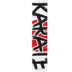 Karate Text Print Table Runner