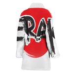 Karate Text Print Women's Bathrobe