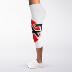 Karate Text Print Women's Capri Leggings