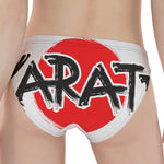 Karate Text Print Women's Panties